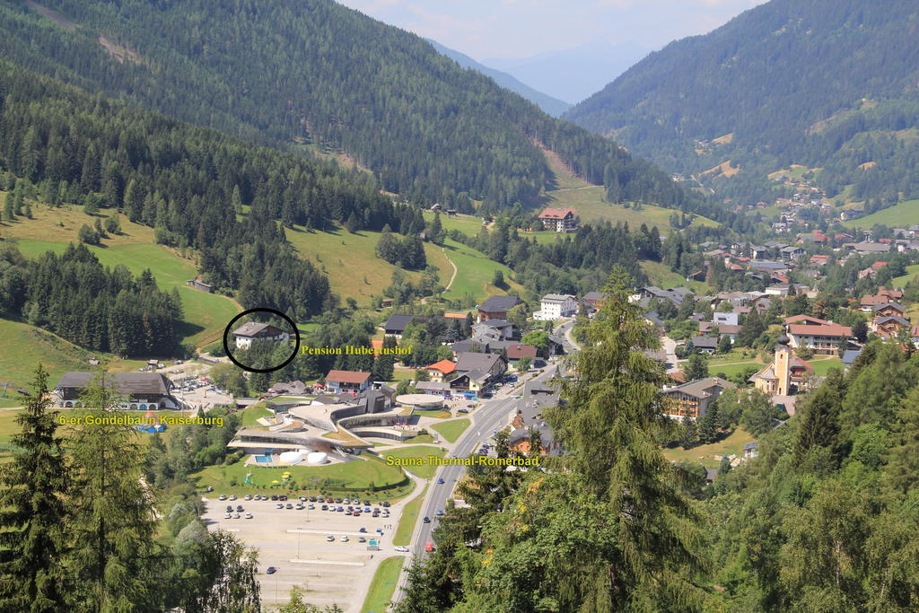 Pension Hubertushof Beim Roemerbad Bad Kleinkirchheim Exterior foto